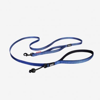 EZYDOG vodítko SOFT TRAINER LITE TRAFFIC CONTROL - 180 cm modré